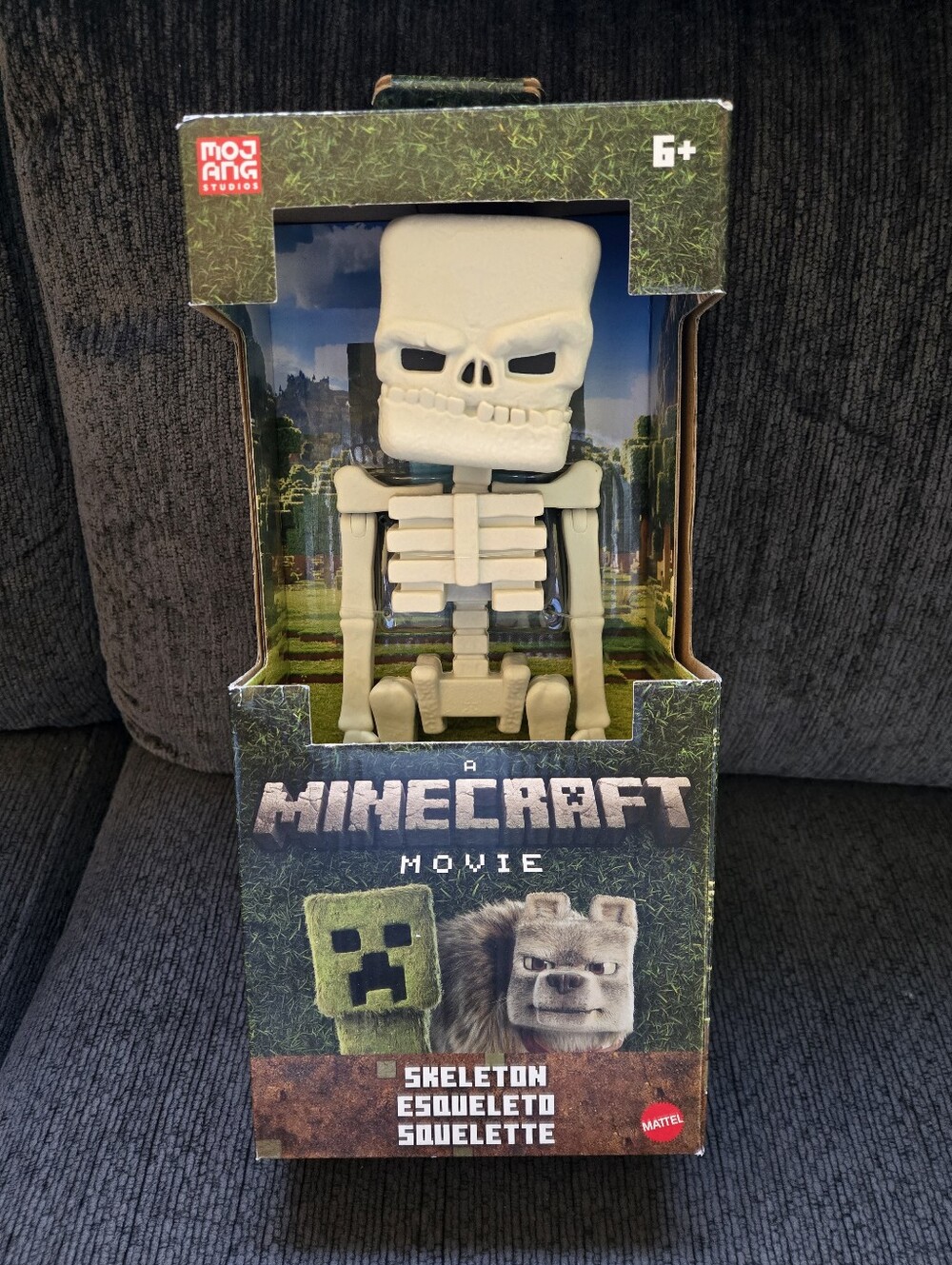 New Large Minecraft Movie Skeleton Action Figure Toy